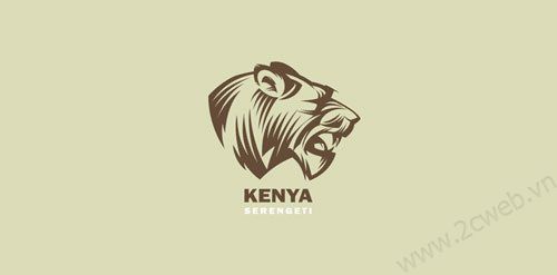 Thiết kế logo biểu tượng sư tử qua các thương hiệu nổi tiếng - 2Cweb - Kenya logo