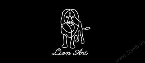 Thiết kế logo biểu tượng sư tử qua các thương hiệu nổi tiếng - 2Cweb - Lion Art logo