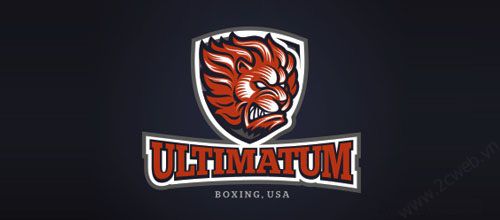 Thiết kế logo biểu tượng sư tử qua các thương hiệu nổi tiếng - 2Cweb - Ultimatum logo