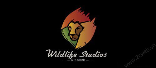 Thiết kế logo biểu tượng sư tử qua các thương hiệu nổi tiếng - 2Cweb - Wild life studios logo