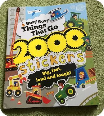 prize sticker book