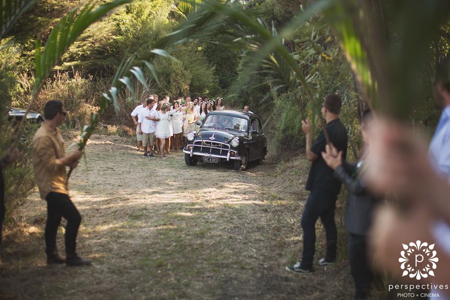 Coromandel Wedding Photographers Rach & Trent's beautiful Waikawau