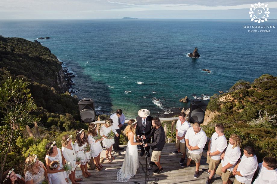 Coromandel Wedding Photographers Rach & Trent's beautiful Waikawau
