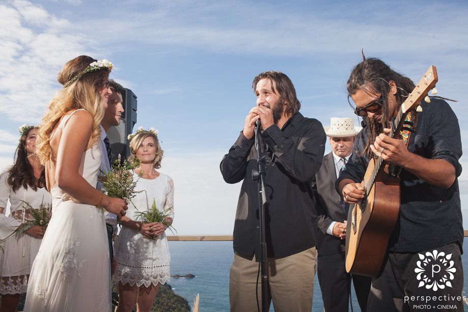 Coromandel Wedding Photographers Rach & Trent's beautiful Waikawau