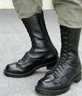 Comfy Black Army Boots