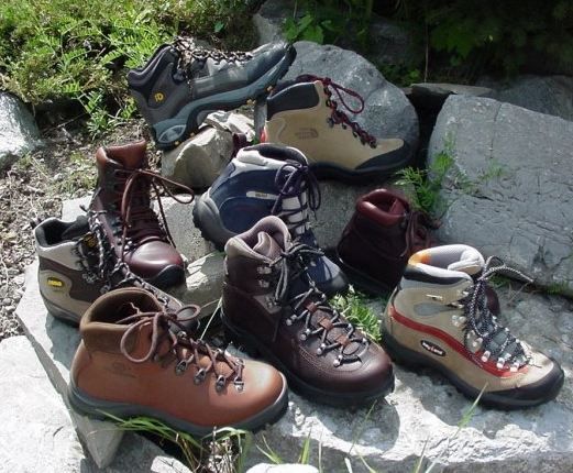 Variety of the Best Hiking Boots