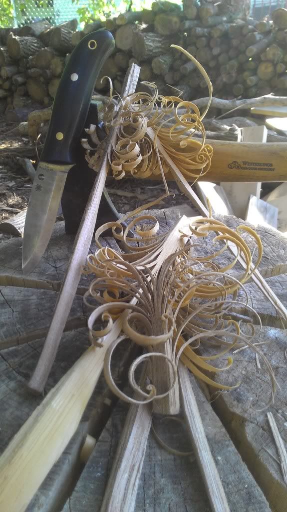 A. Wright and Son Bushcraft, Woodcrafter canteen shop, or Spyderco