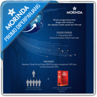 Promo Morinda Indonesia - Promo Rekrut Member Baru - IPC Baru Desember 2013