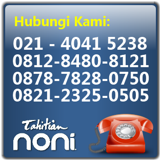 Hubungi Kami, No Kontak Tahitian Noni Jakarta Raya