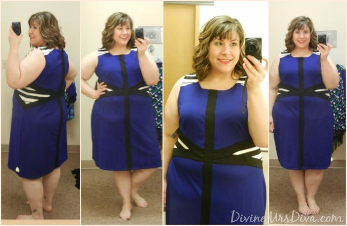 In The Dressing Room: Catherines (It's A Cinch Dress) - DivineMrsDiva.com