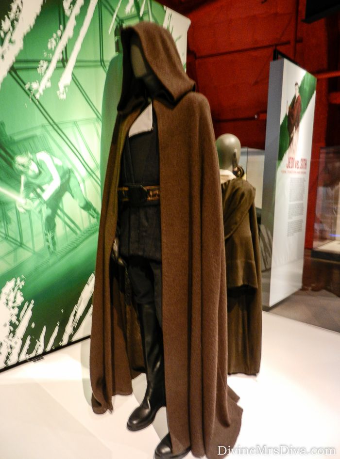 Star Wars: Power of Costume Exhibit (Jedi Robes) - EMP Museum - Seattle, WA - DivineMrsDiva.com #StarWars #EMP #StarWarsExhibit