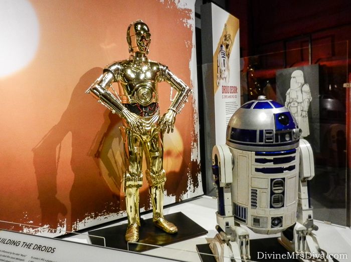 Star Wars: Power of Costume Exhibit (R2D2 & C3PO) - EMP Museum - Seattle, WA - DivineMrsDiva.com #StarWars #EMP #StarWarsExhibit
