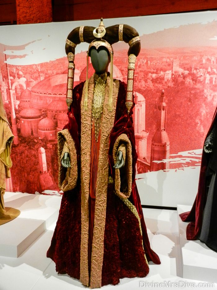 Star Wars: Power of Costume Exhibit (Queen Amidala) - EMP Museum - Seattle, WA - DivineMrsDiva.com #StarWars #EMP #StarWarsExhibit