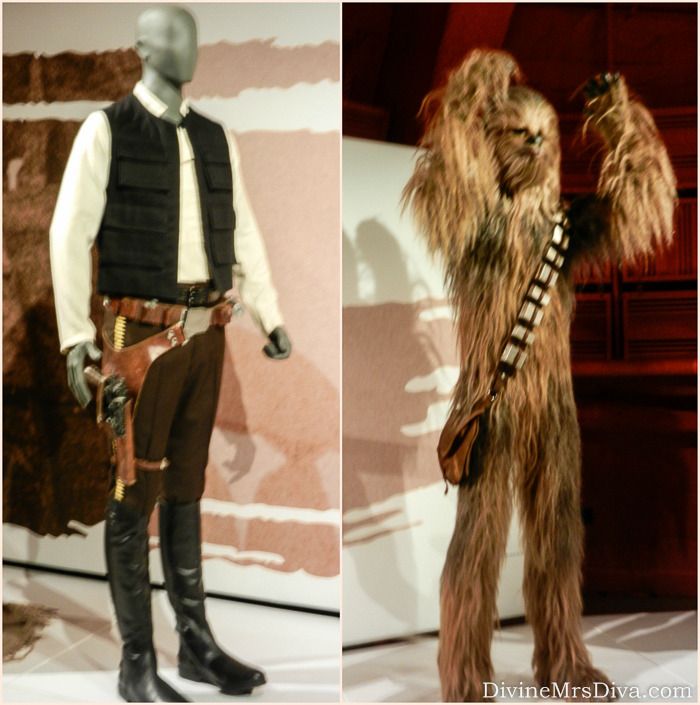 Star Wars: Power of Costume Exhibit (Han and Chewie) - EMP Museum - Seattle, WA - DivineMrsDiva.com #StarWars #EMP #StarWarsExhibit