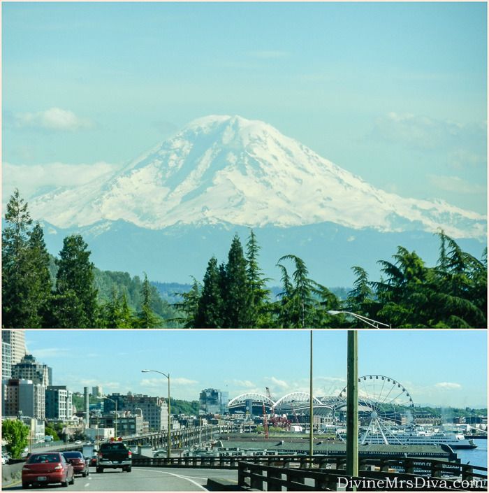Mt. Rainier from Seattle - DivineMrsDiva.com