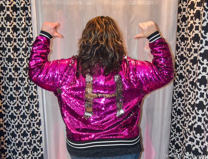In today's At Home Fitting Room post, Hailey reviews dresses and jackets from Torrid, City Chic, Target, and Melissa McCarthy Seven7. (Torrid Pink & Silver Reversible Sequin Bomber Jacket) - DivineMrsDiva.com #Torrid #TorridInsider #CityChic #citychiconline #CCworldofcurves #Target #TargetStyle #MelissaMcCarthy #MelissaMcCarthySeven7 #psblogger #plussizeblogger #styleblogger #plussizefashion #plussize #plussizeclothing #fittingroom