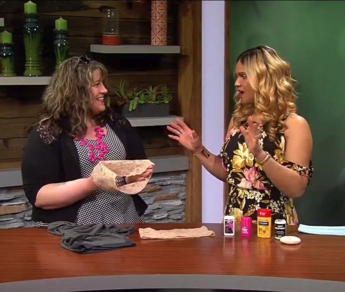 KATU Afternoon Live (04/24/2018) Tips and Products to Prevent Thigh Chafing - DivineMrsDiva.com