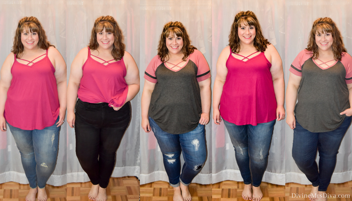 In today's post Hailey reviews a variety of shorts and jeans from the Melissa McCarthy Seven7 brand. - DivineMrsDiva.com #LaneBryant #LaneBryantStyle #MelissaMcCarthy #MelissaMcCarthySeven7 #psblogger #plussizeblogger #styleblogger #plussizefashion #plussize #plussizeclothing #fittingroom