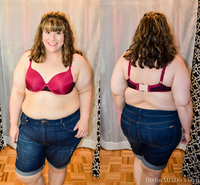 In today's post Hailey reviews a variety of clothing from recent purchases.  Brands include Lane Bryant, Torrid, City Chic, Eloquii, Hips and Curves, ModCloth, Loralette, Zulily. (Torrid Lace and Microfiber Balconette Bra) - DivineMrsDiva.com #LaneBryant #LaneBryantStyle #Torrid #TorridInsider #CityChic #Eloquii #XOQ  #HipsandCurves #Modcloth #Loralette  #Zulily #psblogger #plussizeblogger #styleblogger #plussizefashion #plussize #plussizeclothing #fittingroom