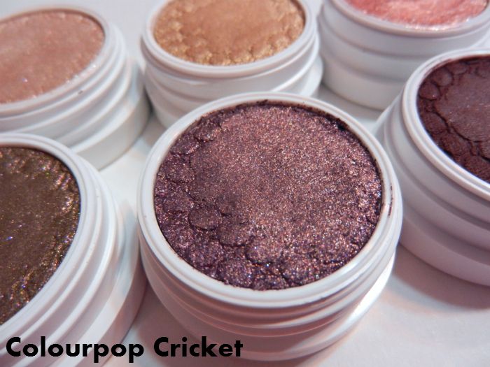 ColourPop Cosmetics: Review and Swatches (Cricket) - DivineMrsDiva.com