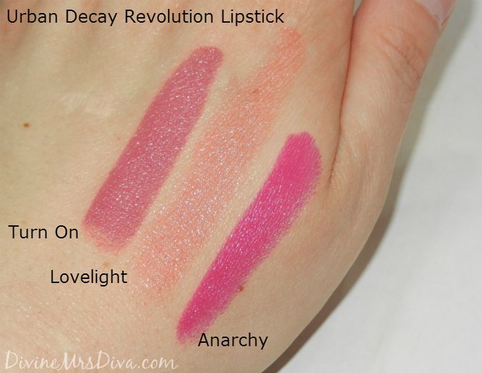 DivineMrsDiva.com - Makeup Favorites (Review and Video) Urban Decay Revolution Lipstick