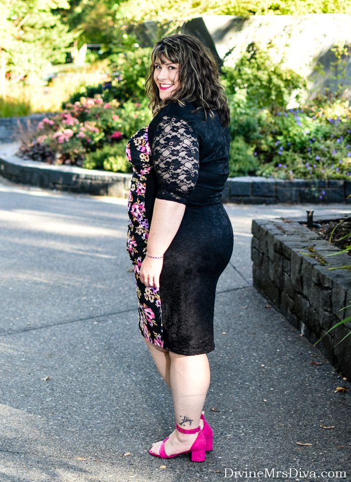 Hailey reviews the Kiyonna Stop and Stare Ruched Dress, a bodycon dream perfect for conjuring extra confidence, sass, and sex appeal! - DivineMrsDiva.com #Kiyonna #KiyonnaCurves #KiyonnaStyle #psblogger #plussizeblogger #styleblogger #plussizefashion #plussize #psootd #ootd #plussizeclothing #outfit #summer #spring #fall #weddingguest #bodycon #style