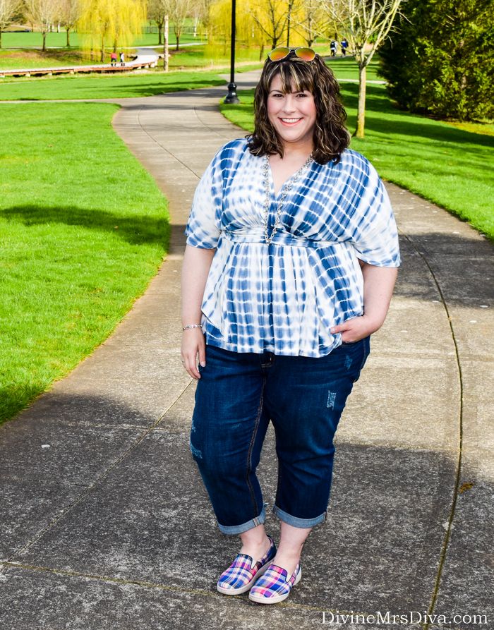 In today’s KATU Afternoon Live Companion post, Hailey shares her tips for styling tie-dye pieces and offers outfit inspiration for tie-dye looks! - DivineMrsDiva.com #AfternoonLive #KATUAfternoonLive #tiedye #patternmixing #portland #psblogger #plussizeblogger #styleblogger #plussizefashion #plussize #psootd #ootd #plussizeclothing #outfit #style #plussizecasual #springstyle #summerstyle