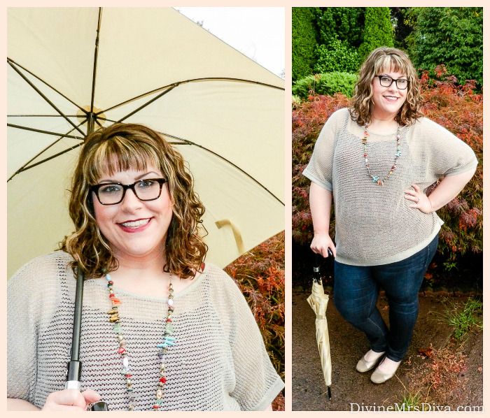 Warby Parker Review: Hailey is wearing the Clark frames in Blue Marblewood. – DivineMrsDiva.com  #plussizeblogger #psblogger #WarbyParker #FallSyllabus #glasses #frames #review