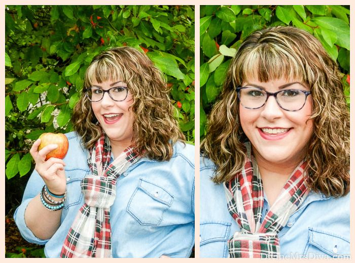 Warby Parker Review: Hailey is wearing the Daisy frames in Aurelia Tortoise. – DivineMrsDiva.com  #plussizeblogger #psblogger #WarbyParker #FallSyllabus #glasses #frames #review