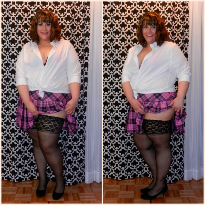 What I Wore: Love Your Curves! (#Sartorial Medley) + Hips and Curves Thigh High Hosiery Review - DivineMrsDiva.com