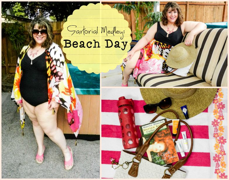 What I Wore Beach Day Sartorial Medley Discourse Of A Divine