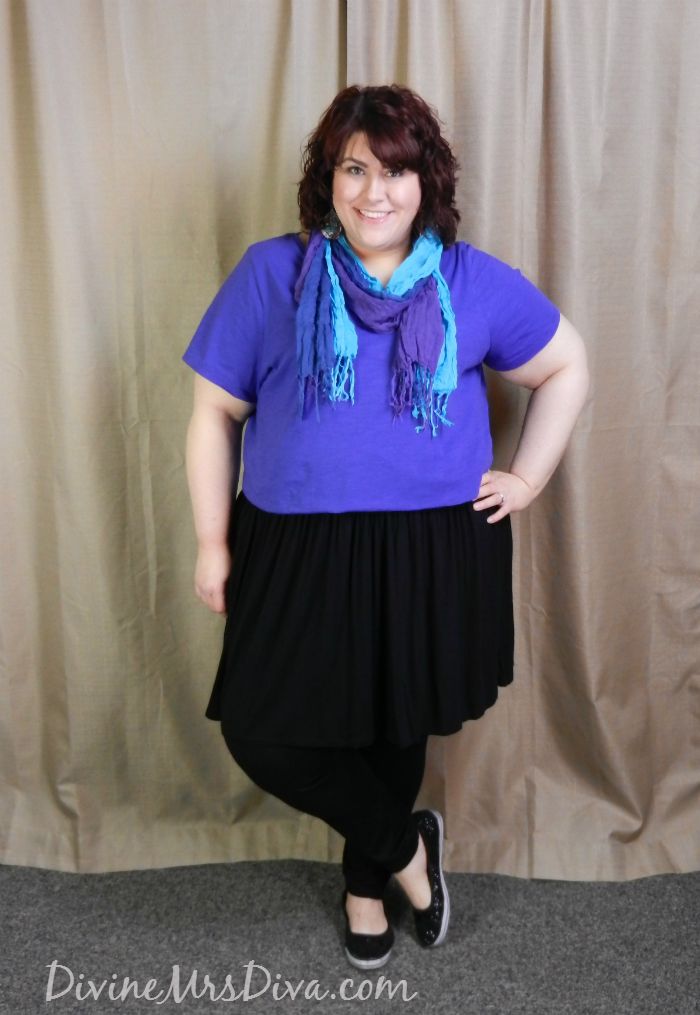 Sartorial Medley: Skirts - feat. Lane Bryant, Fashion Bug, Catherine's. DivineMrsDiva.com