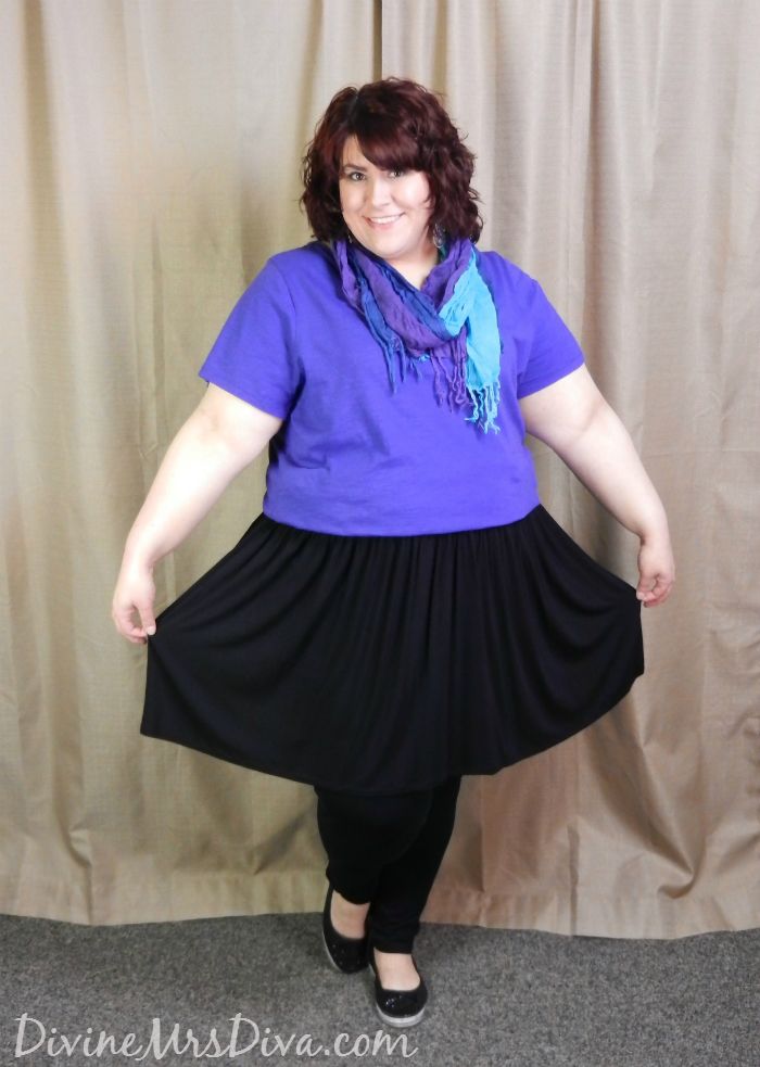 Sartorial Medley: Skirts - feat. Lane Bryant, Fashion Bug, Catherine's. DivineMrsDiva.com