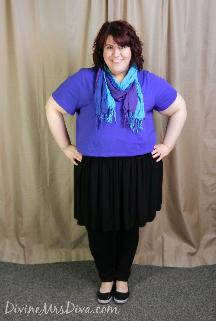 Sartorial Medley: Skirts - feat. Lane Bryant, Fashion Bug, Catherine's. DivineMrsDiva.com