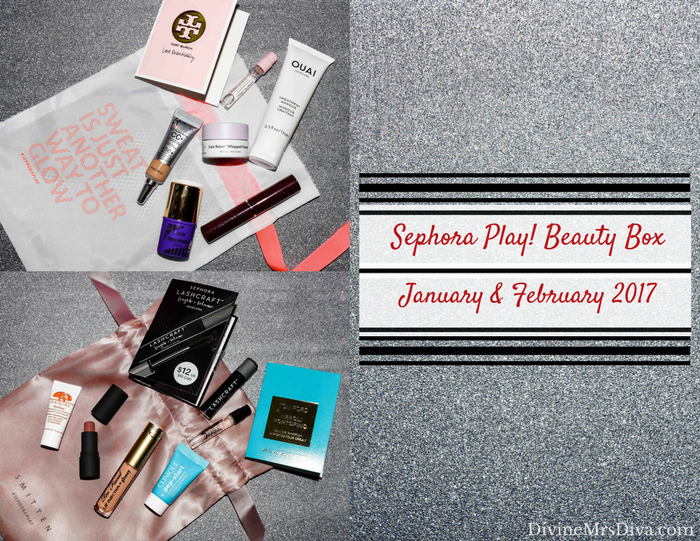  Sephora Play! Beauty Bag (January and February 2017), featuring products by Tarte, Ouai, Drunk Elephant, Clinique, It Cosmetics, Tory Burch, Bite Beauty, Too Faced, Sephora Collection, Origins, and Tom Ford.- DivineMrsDiva.com  #Sephora #SephoraPlay #beautybag #beautybox #subscription #beautysubscription #makeup #haircare #skincare #Clinique #bitebeauty #tarte #toofaced #itcosmetics #drunkelephant #ouai #review #swatch #toryburch #tomford #origins