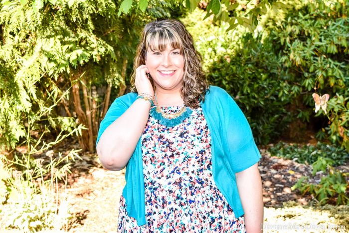 In today's post, Hailey remixed this dotted print Apt. 9 High-Low Dress from Kohl's, perfect for a hot summer day or night- DivineMrsDiva.com #highlow #Apt9 #Kohls #Crocs #psblogger #plussizeblogger #styleblogger #plussizefashion #plussize #psootd #ootd #plussizeclothing #outfit #spring #summer #style #plussizecasual #charmingcharlie