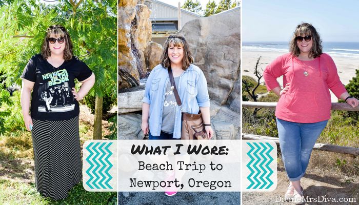 In today's blog post, Hailey highlights some favorite pieces to pack for travel, specifically for a short road trip to the Oregon Coast. (Kohl's Sonoma Hooded Raglan Top, Catherines Girlfriend Jeans) - DivineMrsDiva.com  #Kohls #LaneBryant #LaneStyle #OldNavy #Torrid #TorridInsider #Kiyonna #KiyonnaStyle #CatherinesStyle #Catherines #psblogger #plussizeblogger #styleblogger #plussizefashion #plussize #psootd #fall #spring #summer #style #plussizecasual #beachtrip #travel #oregoncoast #newportoregon #newportor 