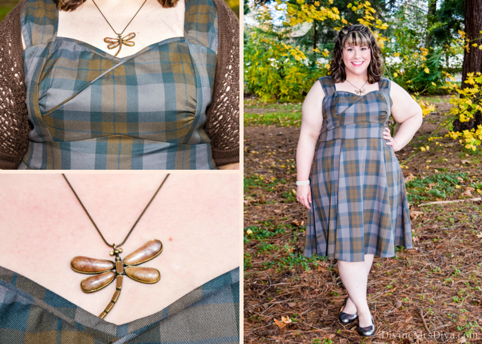In today's post, Hailey talks about her love for Outlander and reviews a few pieces from the Torrid Outlander Collection - the Tartan Wrap Bodice Swing Dress, Je Suis Prest Pullover, and Tartan Coat! - DivineMrsDiva.com #torrid #torridinsider #torridxoutlander #torridoutlander #Outlanderfashion #torridfashion #outlander #tartan #psblogger #plussizeblogger #styleblogger #plussizefashion #plussize #psootd #ootd #plussizeclothing #outfit #spring #winter #fall #style #plussizecasual