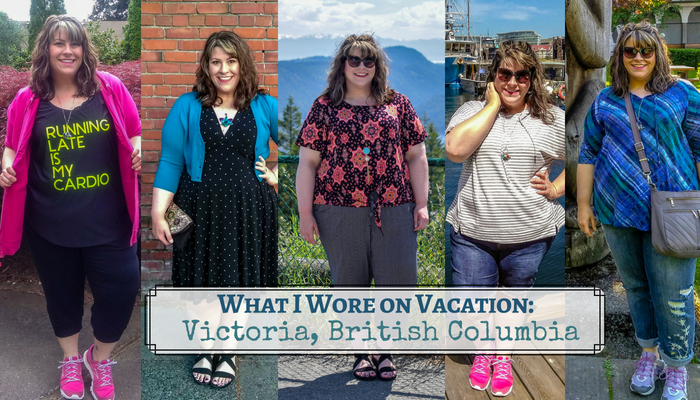 Hailey shares her Victoria, BC vacation wardrobe, with reviews and fit notes. – DivineMrsDiva.com #travel #vacation #plussizetravel #roadtrip #canada #britishcolumbia #victoria #victoriabc #psblogger #plussizeblogger #styleblogger #plussizefashion #plussize #psootd #ootd #plussizeclothing #outfit #style #plussizecasual