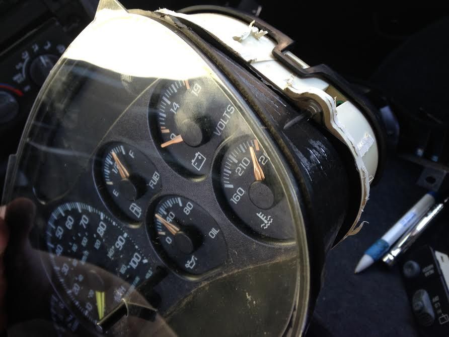 Silverado cluster swap S10 Forum