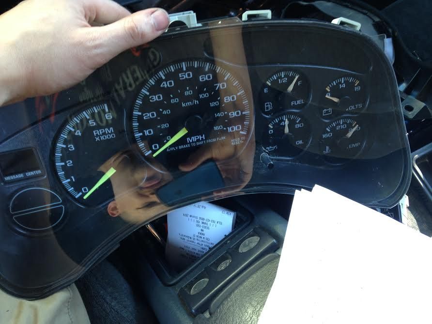 Silverado cluster swap S10 Forum