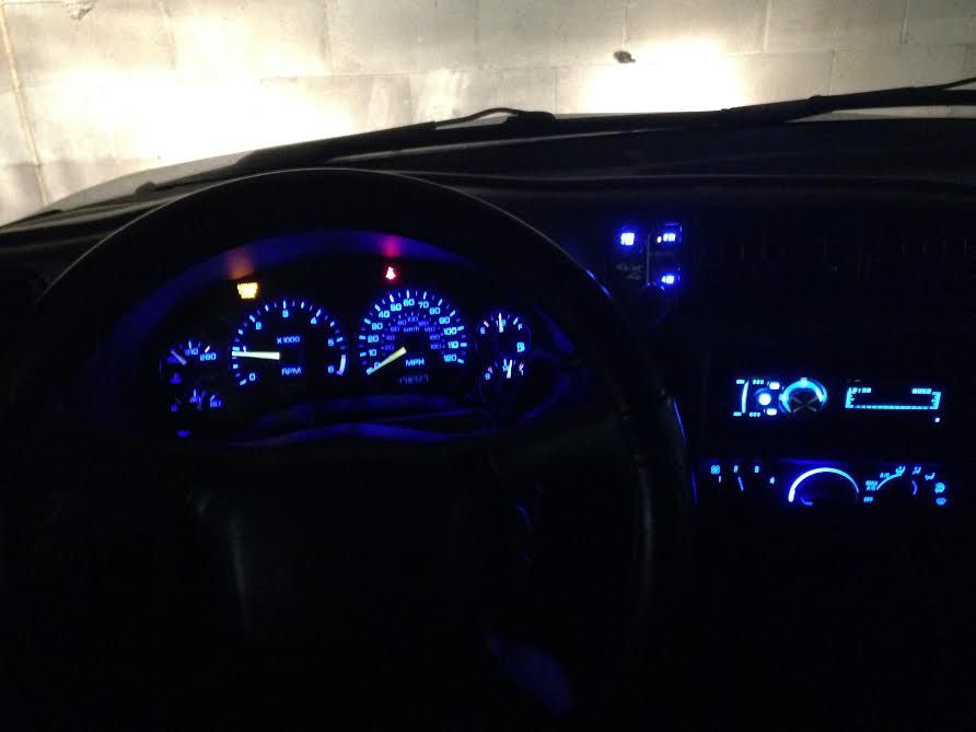 Silverado cluster swap S10 Forum