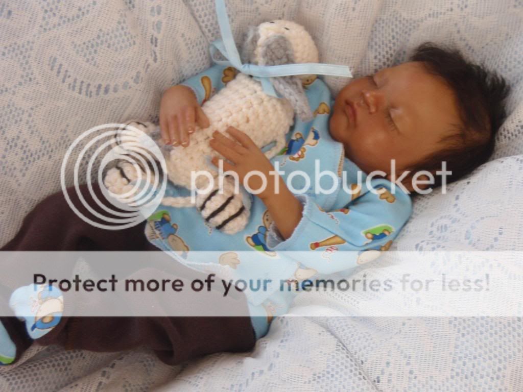 Reborn Micro Preemie Life Like Ethnic AA Biracial Baby Boy   Caleb