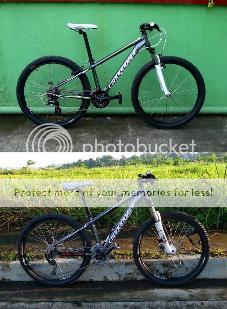 disc brakes on non disc frame