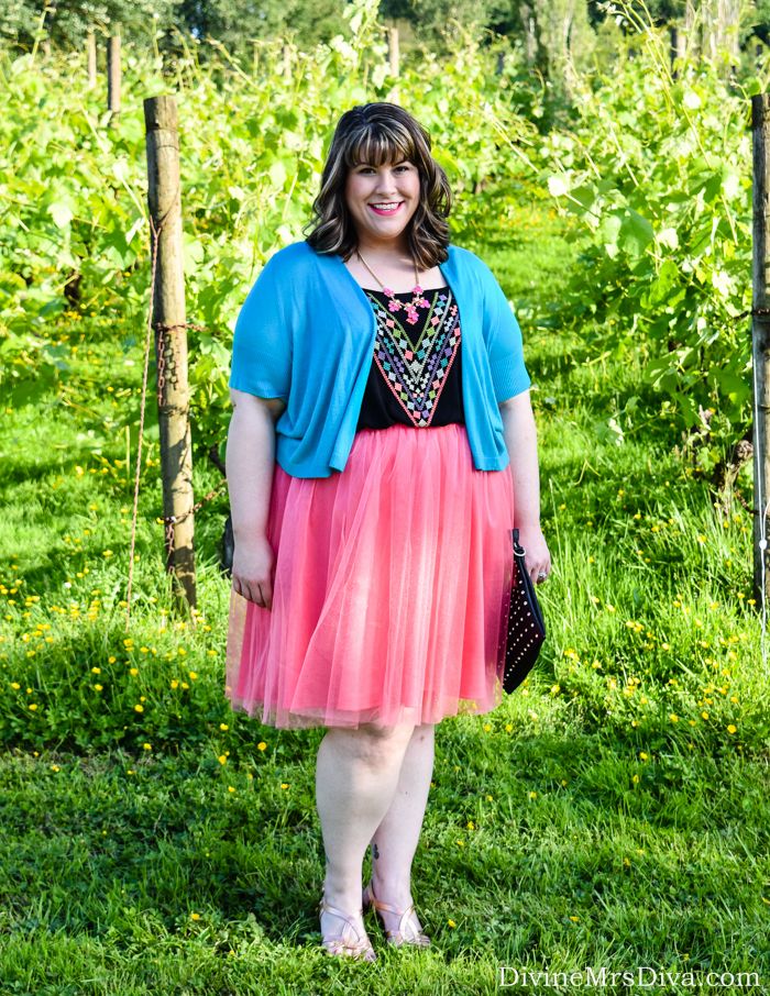 What I Wore: Reviewing Kiyonna's Twirling In Tulle Skirt - Discourse of ...