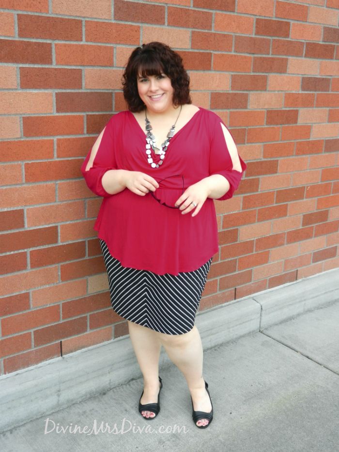 What I Wore: Showing Some Skin - Discourse of a Divine Diva {Plus Size ...