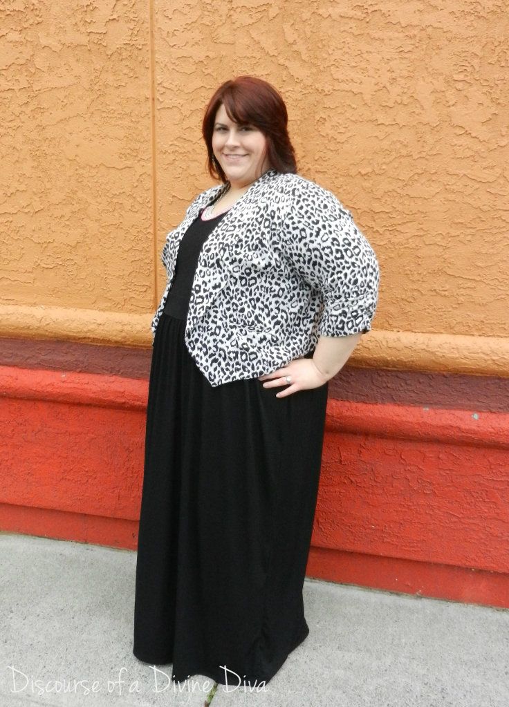 What I Wore: Animal Attraction - Discourse of a Divine Diva {Plus Size ...