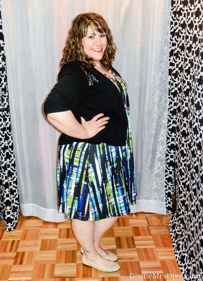 What I Wore: Jete Streaked Plaid Tank Dress - Discourse of a Divine ...