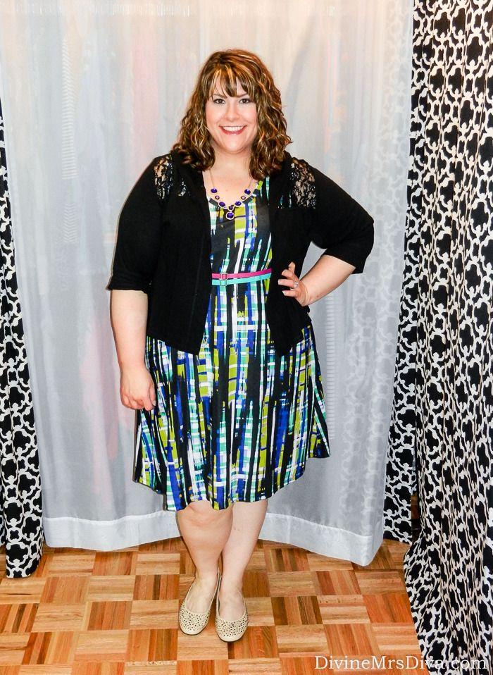 What I Wore: Jete Streaked Plaid Tank Dress - Discourse of a Divine ...