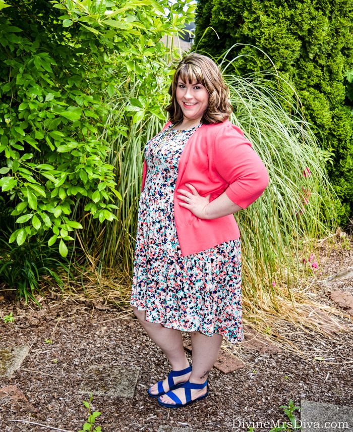 What I Wore: Coral Comfort - Discourse of a Divine Diva {Plus Size ...